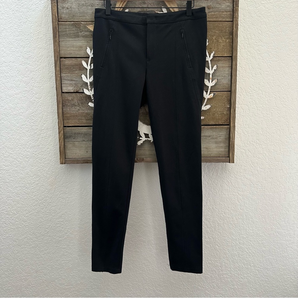 Vince Classic Black Skinny Stretch Trousers Ladies size 10